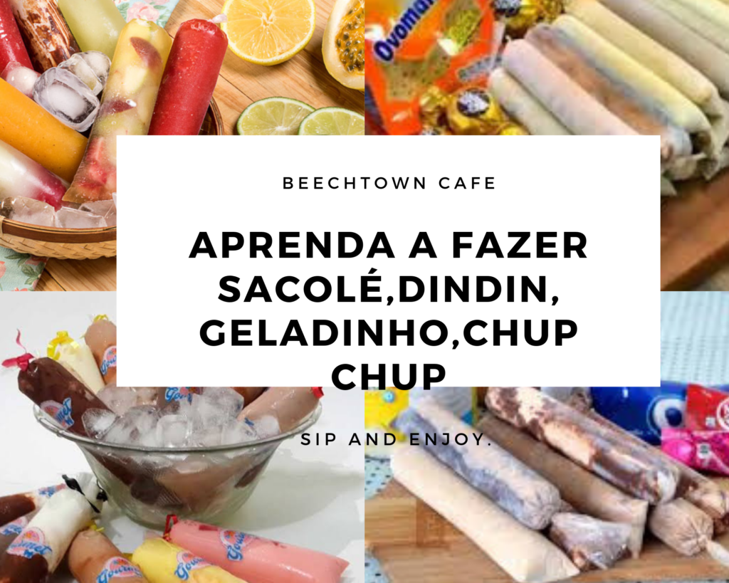 Aprendendo a fazer Sacolé,Dindin,chupchup.