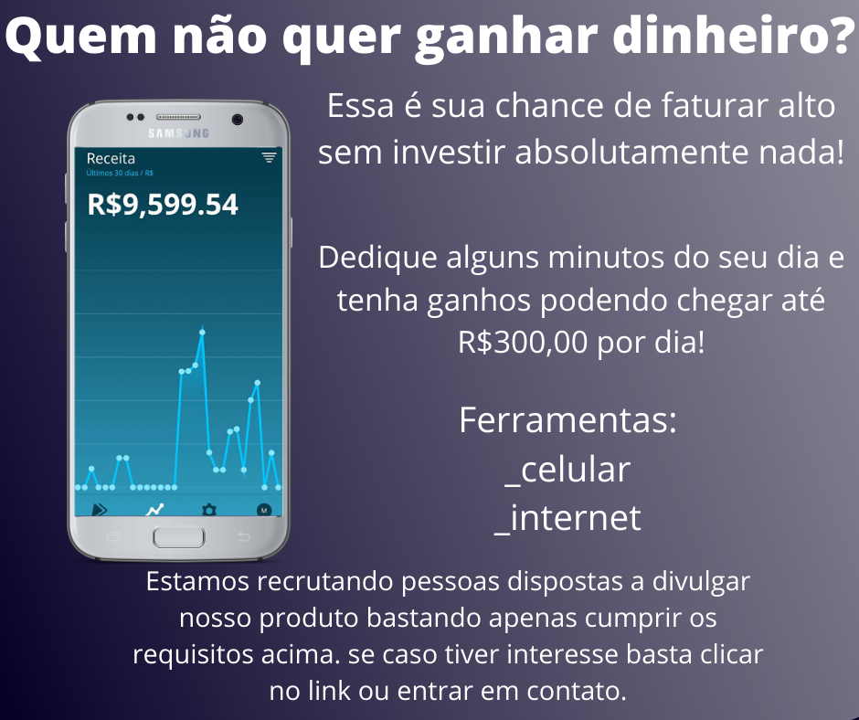 GANHE DINHEIRO NO FP