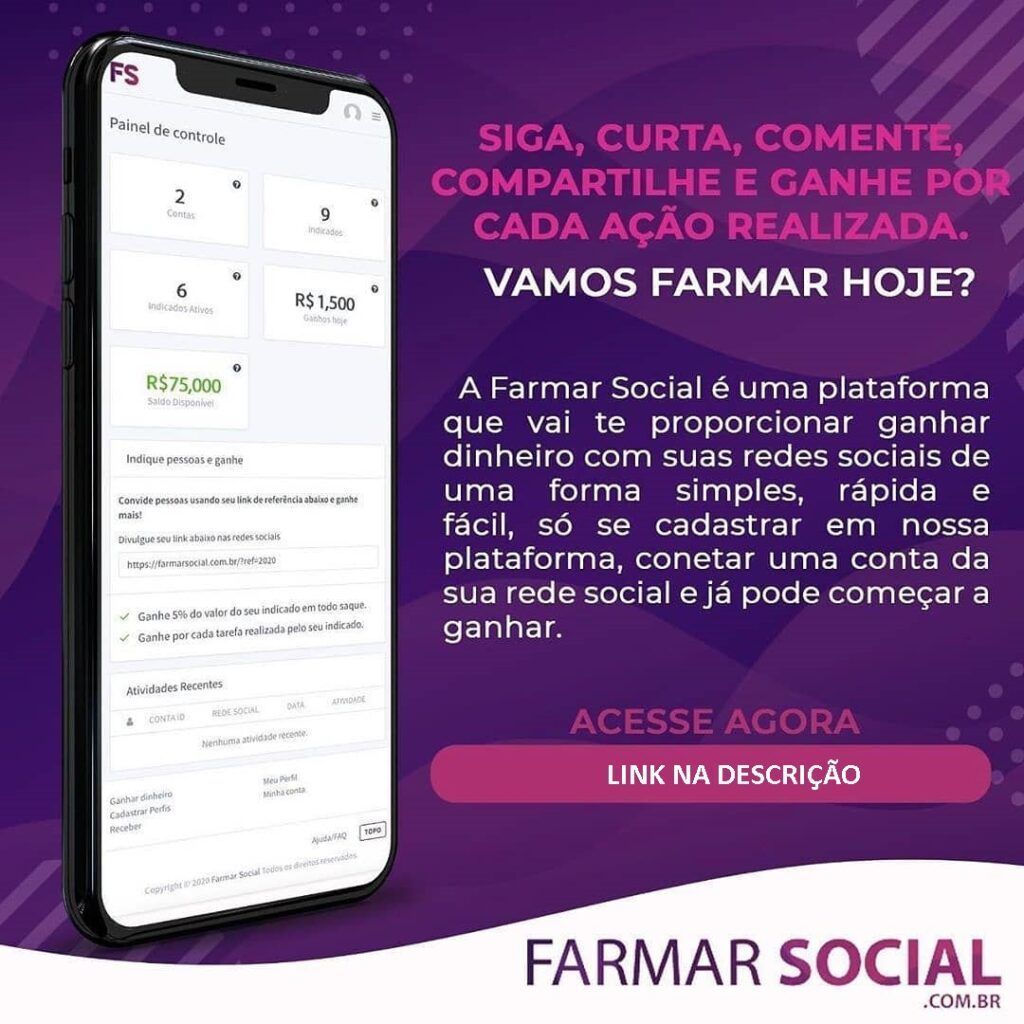 Farmar Social – Renda extra com redes sociais