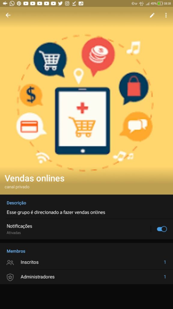 Vendas onlines
