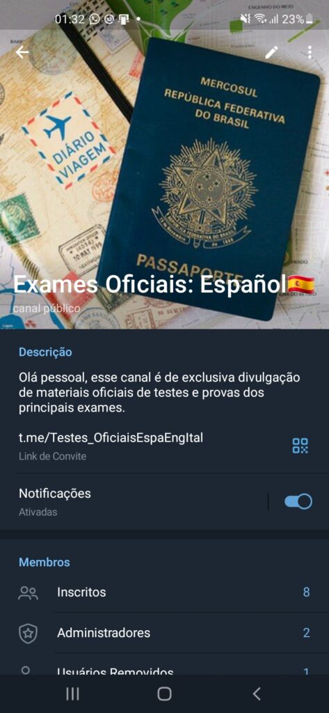 Exames Oficiais: Español/ English/Italiano🇮🇹